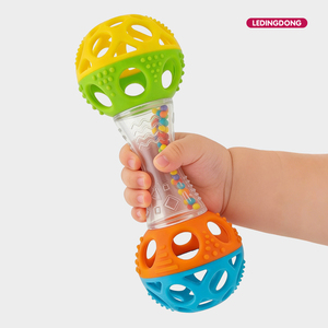 Jouets pour bébés nouveau-nés sans BPA, hochet en silicone à mâcher pour bébés de 0 à 6 mois - Product Image 2
