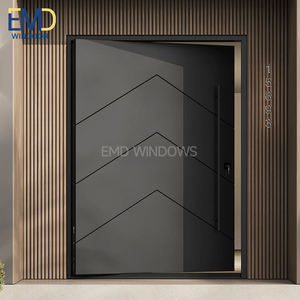 Puertas de Entrada Exteriores de Hierro Forjado con Parte Superior Redonda y Luz Lateral - Product Image 4
