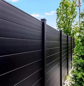 Borde DE PRIVACIDAD 7ft Panel de valla de jardín natural proyección viento/protección solar panel de valla poste de acero - Product Image 2