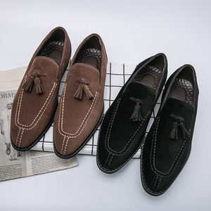 Nuevos Productos 2025, Zapatos de Vestir para Hombre con Hebilla y Correa, Estilo Moderno, Zapatos Italianos de Cuero Genuino, Mocasines Oxford - Product Image 3