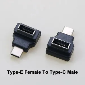 USB 3.1 Front Panel Header Type E to USB C Type C Expansion Cable Adapter Connector for Desktop Computer Motherboard Plug