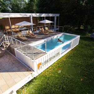 Schwimmbad Malaysia NSW Newcastle NC Nowra Preis NZ Wie viel kostet ein Schwimmbad auf Stelzen außerhalb des Gebäudes Ontario <span class=keywords><strong>Ohio</strong></span> Container-Pool - Product Image 5