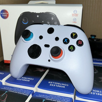Control Inalámbrico BT para Juegos con Seis Ejes, Vibración Dual, Botón Turbo, Diseño Ergonómico para PC, Android e iOS