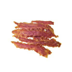 חטיפי חלבון טבעיים לכלבים וחתולים, רצועות עוף וברווז מיובשות, דלי שומן, פרסים לאימון, סיטונאי - Product Image 5