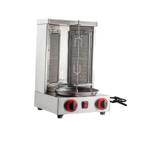 Máquina de Kebab Turco Gas2 de 3/4 Quemadores para Uso Comercial, Asador Vertical para Asar Carne, Gyro, Shawarma - Product Image 6