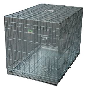 กรงสุนัขโลหะพับได้กรงสัตว์เลี้ยงทำจากลวดที่มีคุณภาพสูงประกอบง่ายพกพาได้ทนทาน - Product Image 1