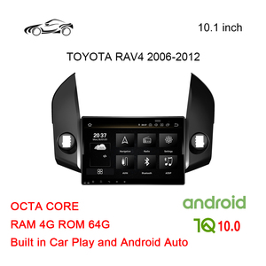 10,1 pulgadas nuevo <span class=keywords><strong>Android</strong></span> Auto 4 + 64G sistema estéreo de Radio de coche para TOYOTA RAV4 2006-2012 unidad principal de navegación Multimedia Carplay - Product Image 3
