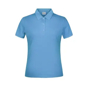 Polo basique pour femme, merchandising personnalisé - Product Image 5