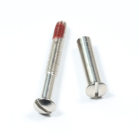 Tornillo de latón con cabeza de cúpula ranurada cruzada M3 M4 M5 para cuero, tipo remache para encuadernación de libros, Chicago, macho y hembra