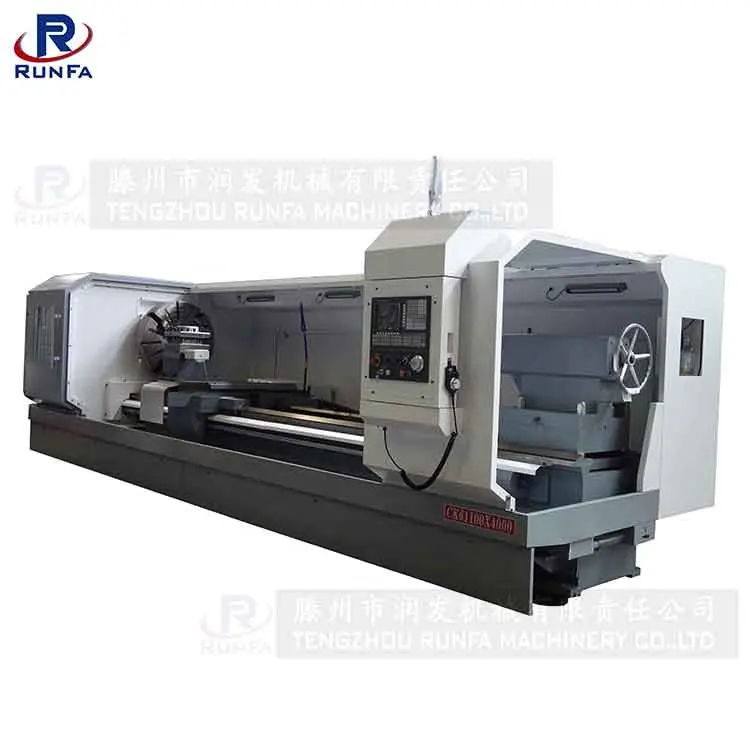 CK61100X2000 ağır yatay CNC torna makinesi (755mm yatak genişliği)