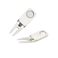 Marqueur de balle de golf professionnel en alliage de zinc, personnalisable, vente en gros, couleur et taille sur mesure