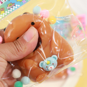 Juguete de Peluche de Capibara de Dibujos Animados, Estilo INS, Juguete de Plástico Suave, Creativo y Lindo, Juguete Antiestrés para Niños de 5 a 7 Años - Product Image 4
