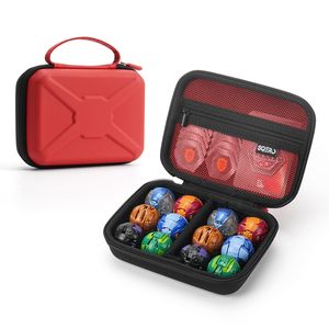 Étui rigide pour figurines <span class=keywords><strong>Bakugan</strong></span> - Organisateur de rangement pour jouets <span class=keywords><strong>Bakugan</strong></span>/Ability & Character Cards - Product Image 1