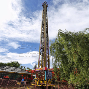 Beliebteste Vergnügung spark spannende Fahrt Drop Tower Ride 16 Sitze Kinder und Erwachsene Spielgeräte zum Verkauf - Product Image 3