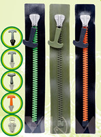 10 #   Fermeture éclair coulissante à extrémité fermée, étanche IPX8, 4,5 cm, en TPU, certifiée SGS, pour bottes, combinaisons de plongée, tentes, usage médical