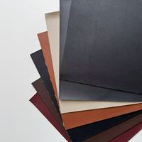Tissu en cuir PVC 3D durable à motif litchi avec support tricoté, anti-moisissure, gaufré et imperméable pour matelas, canapés et chaises