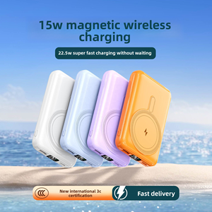 <span class=keywords><strong>Batterie</strong></span> <span class=keywords><strong>externe</strong></span> magnétique sans fil 10000mAh, charge rapide 15W, chargeur portable 3 en 1, câbles intégrés, <span class=keywords><strong>batterie</strong></span> <span class=keywords><strong>externe</strong></span> pour <span class=keywords><strong>iPhone</strong></span> - Product Image 3