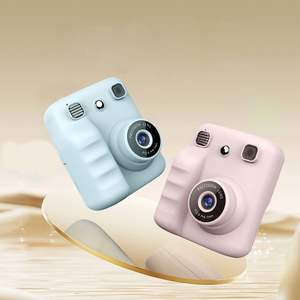 Instant Mini Camera Kids Camera With Instant Color Print Recording for Students and Toy <b>Gifts</b> Instant Color Printing Camera - Product Image 1