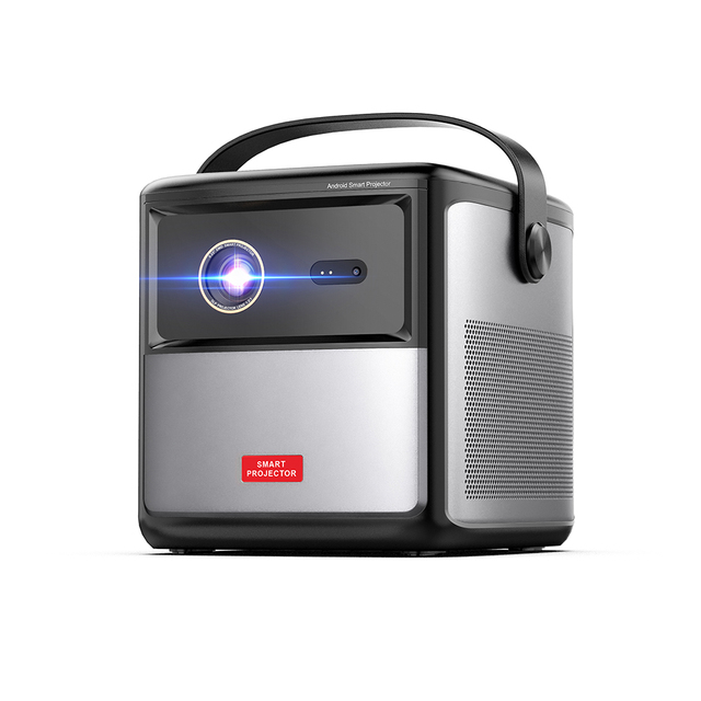 S8 Portable LED DLP Projector Android 11 4K 3D 2+32GB 450 ANSI Lumen Outdoor Projector with Battery and Wifi