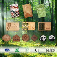 Carte NFC en bois écologique certifiée FSC, forme personnalisée de luxe, puce NFC NTAG 213 NTAG 215 NTAG 216