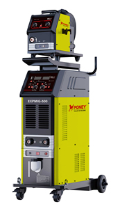 Machine à souder MIG/MMA refroidie par eau, multi-tension 220/380/400V, MIG-500, avec protection au gaz CO2, pour gougeage, fil de 20 kg, triphasée - Product Image 6