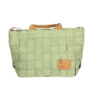 Borsa a tracolla verde da donna 3412205 manico singolo chiusura con Zip e bottone principalmente in pelle con fodera in PU e poliestere - Product Image 1