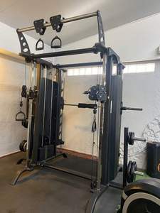 Machine d'entraînement multifonctionnelle Smith version avancée, directement de l'usine, pour usage domestique et commercial, avec Lat Pulldown et Cable <span class=keywords><strong>Crossover</strong></span> - Product Image 4