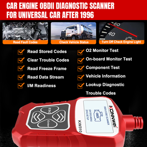 KONNWEI KW310 KW309 Auto <span class=keywords><strong>OBD</strong></span> 2 считыватель кодов комплексный Автомобильный сканер OBD2 с полной функцией анализатора двигателя ABS заводская цена - Product Image 3