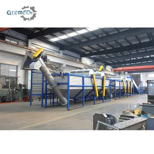 KITECH PP PE Customized 500kg/h Washing Machine Line