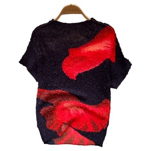 Blus Elegan Lengan Pendek Musim Panas Wanita Kemeja Polos Atasan Elegan Wanita Pakaian Wanita Grosir - Product Image 5