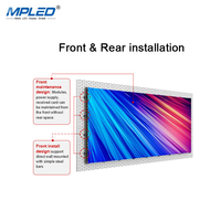 Layar led seri WN Top peraga Iklan dalam ruangan P1.86 P2 P2.5 P4 P5 video hd warna penuh Tampilan panel led modular