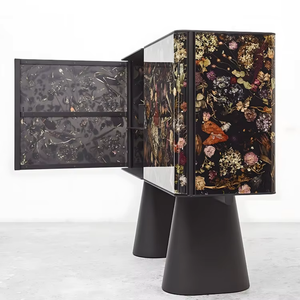 Console de rangement décorative moderne en résine pour boutique de fleurs, comptoir de bar et décoration de hall de centre de bien-être haut de gamme - Product Image 6