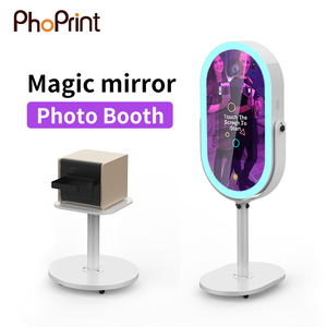 21.5 "Magic Mirror Interactive Photo Booth Miroir Photo Booth Mariage Miroir Photo Booth <span class=keywords><strong>Logiciel</strong></span> pour la fête - Product Image 4