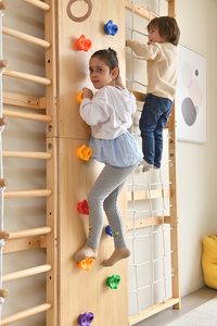 Parco giochi al coperto <span class=keywords><strong>Montessori</strong></span> Baby Climber struttura per arrampicata in legno - Product Image 2