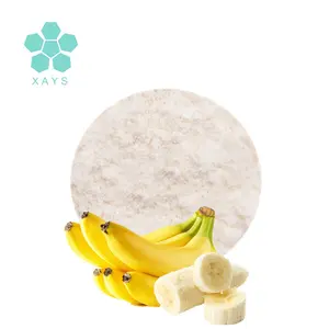 Prix de poudre de banane lyophilisée biologique naturelle banane bio