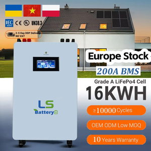 Batería de 10kwh 15kwh, Sistema de Almacenamiento Solar para el Hogar, Baterías de Iones de Litio de 51.2v 48v 100ah 200ah 280ah - Product Image 1