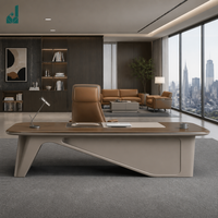 Table de conférence en MDF en forme de L, robuste et moderne, taille personnalisable, écologique, pour espace de travail commercial