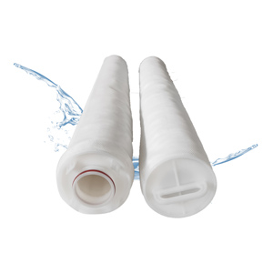 ไส้กรองแบบจีบ PP ขนาด 40 นิ้ว ความละเอียด 0.1 ไมครอน สำหรับอุตสาหกรรม  ไหลผ่านได้สูง พร้อมระบบกรองน้ำ 3M Series - Product Image 1