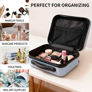 Gran oferta OEM Kids Cosmetic Travel 33*24*15cm Case Portable Children's Hand Carry Equipaje Alta calidad Mini ABS Trolley <span class=keywords><strong>Maleta</strong></span> - Product Image 4