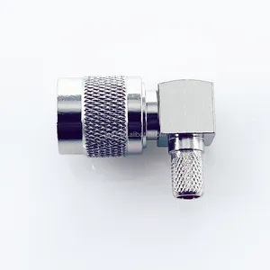TNC male right angle connector for RG58 RG223 LMR195 LMR200 cable