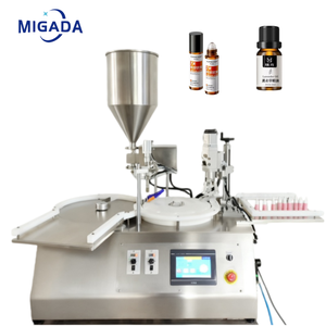 Macchina Automatica da Tavolo per Riempimento e Tappatura con Tramoggia Integrata per Pomate, Oli, Miele e Liquidi - Product Image 1