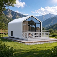 Maison mobile de qualité supérieure de 20 pieds ou 30 pieds, maison modulaire préfabriquée pour habitation