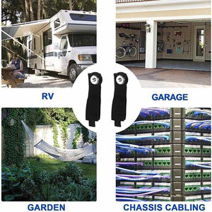 Pendurado Fivelas de Nylon com Abraçadeiras Custom Self-adhesive <span class=keywords><strong>Hook</strong></span> <span class=keywords><strong>Loop</strong></span> Fasteners Pode Ser Usado para Bandas Elásticas de Armazenamento Pesado - Product Image 4