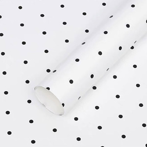 Carta da Regalo Impermeabile con Motivo a Pois Colorati per Bouquet Floreali e Decorazione di Scatole Regalo Natalizie - Product Image 6