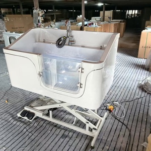 Bañera de Masaje para Mascotas, Antideslizante, Multifuncional, con Elevación Eléctrica para Gatos y <span class=keywords><strong>Perros</strong></span> - Product Image 6