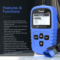 Escáner OBD2 Eléctrico VDIAGTOOL VD10 con Actualizaciones de por Vida, Precio de Fábrica en China, Disponible en Stock en EE. UU. y la UE