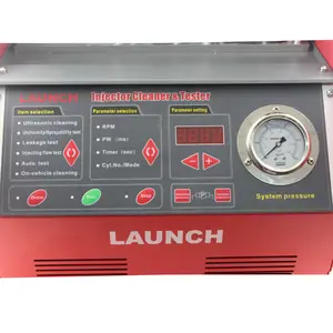 Lancio CNC602A macchina per la pulizia dell'iniettore di carburante per auto ultrasuoni iniettore di carburante detergente Tester strumento di lavaggio 6 cilindri per Atuo