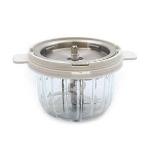 Robot culinaire vapeur et mixeur pour aliments pour bébés avec tasse en verre et lames en acier inoxydable 316, préparateur de purée et broyeur tout-en-un - Product Image 6