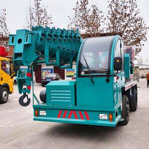 Alat Berat Bangunan Pedesaan dan Hunian, Crane Truk Chassis Buatan Sendiri 12 Ton - Product Image 3