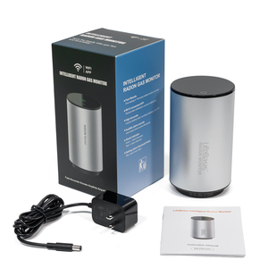 Detector de Radón con Sensor de Alarma de Cámara de Iones Pulsados Wifi LED de 3 Colores y 30cph para Uso Doméstico - Product Image 6